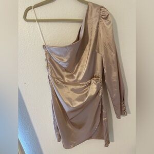 Champagne Mini Dress